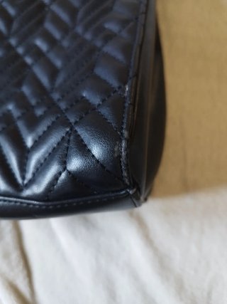 Borsa tote Byblos nera trapuntata