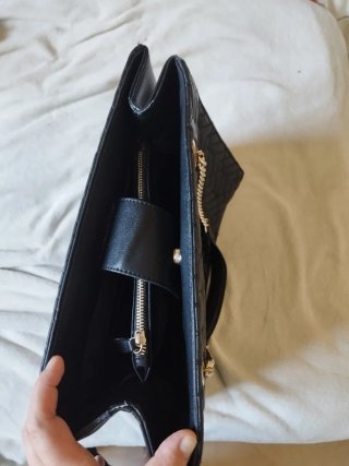 Borsa tote Byblos nera trapuntata