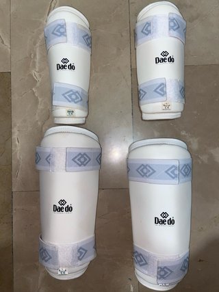 Set Protecciones Taekwondo Daedo Talla L