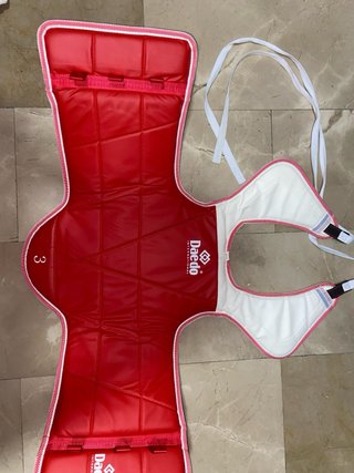 Set Protecciones Taekwondo Daedo Talla L