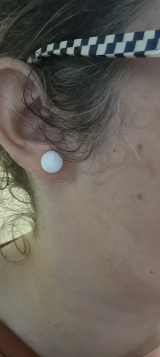 Pendientes redondos mujer