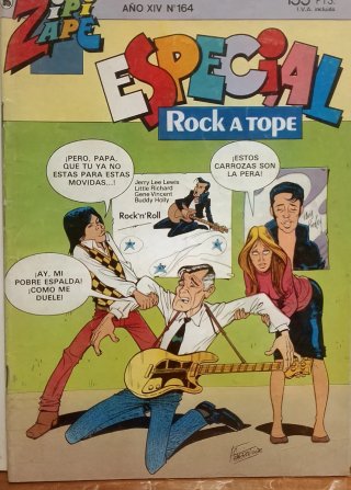 LOTE 5 TEBEOS DE ZIPI ZAPE ESPECIAL.REYES 86.