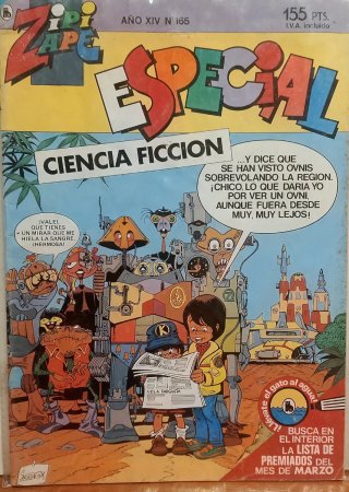 LOTE 5 TEBEOS DE ZIPI ZAPE ESPECIAL.REYES 86.