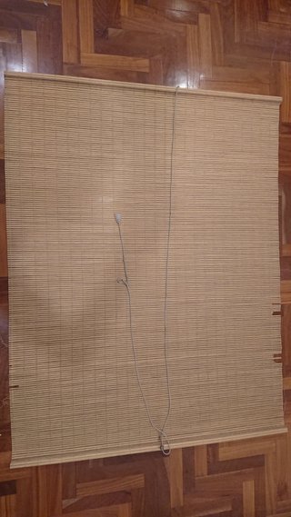 Estor enrollable bambú 105x126cm