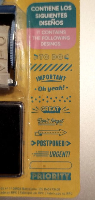 Sello Rotativo Mr. Wonderful