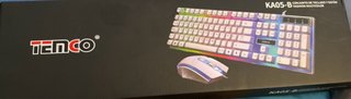 Teclado y Ratón T Multicolor con Cable