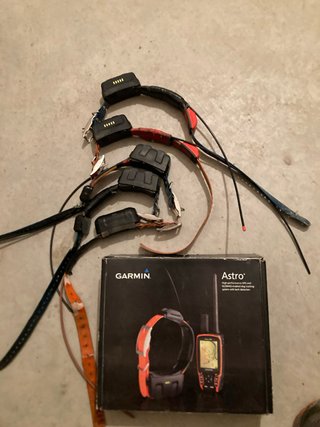 Garmin Astro 320 con collares frecuencia americana