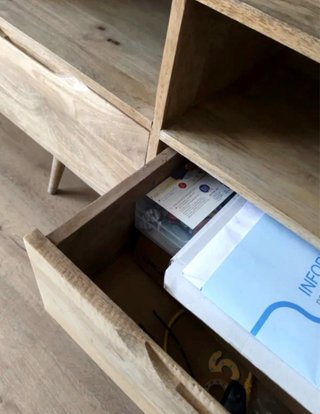 Mueble TV Maisons du Monde Mango 160cm
