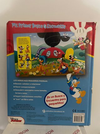 Mickey Mouse, mi primer busca y encuentra -Libro
