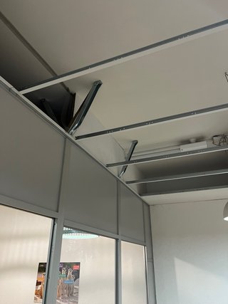Mampara modular oficina/local profesional