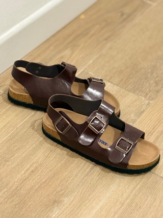 Sandalias Birkenstock Marrones