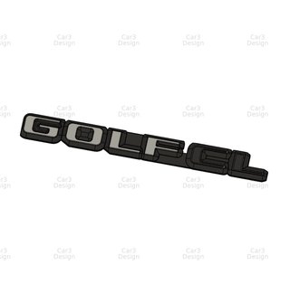 VW GOLF MK2 EMBLEMA TRASERO [GOLF, C, CL, GL, GLI]