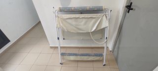 Bañera para bebé con cambiador