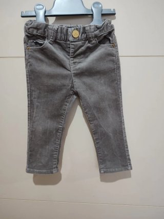 Pantalones vaqueros grises para bebé