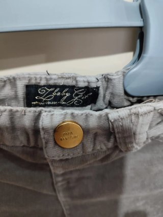 Pantalones vaqueros grises para bebé