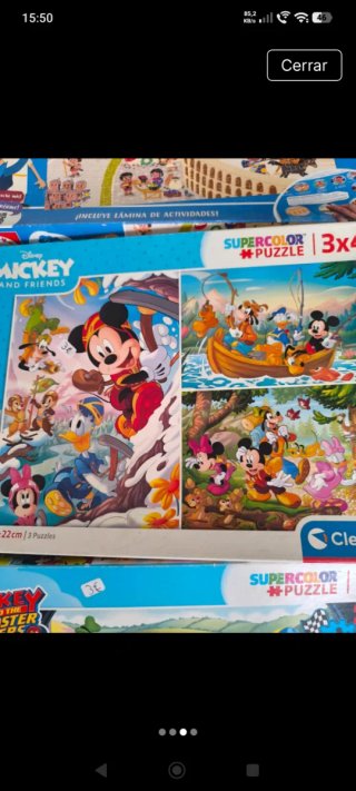 Lotes de Puzzles Infantiles Clementoni