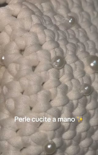 Pochette bianca 15 cm