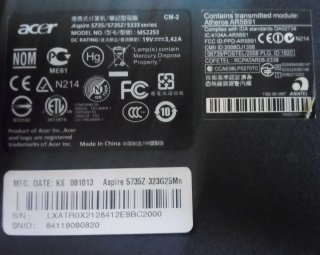 Acer Aspire 5735Z - Per Ricambi
