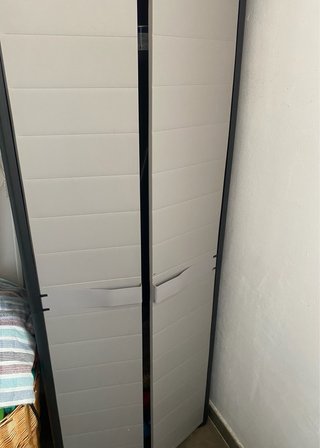 Armario resina 1,70m gris