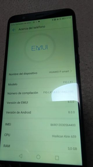 Telefono Huawei P Smart Nero