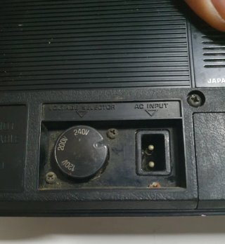 Radio Portátil Sanyo MR-4141 Cassette