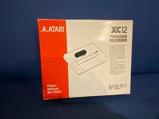 Atari XC12 Registratore Cassette Boxed