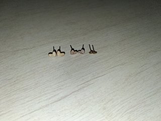 Pendientes Corazón y Lazo