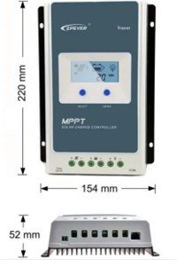 Regulador MPPT Epever y Batería Ultracell 12V 172A
