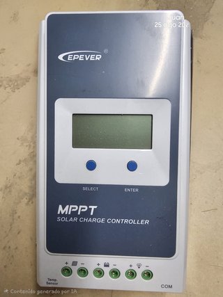 Regulador MPPT Epever y Batería Ultracell 12V 172A