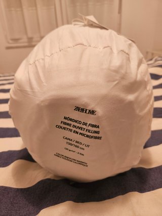 PACK: Nórdico Zara Home (Cama 150) + 2 Almohadas