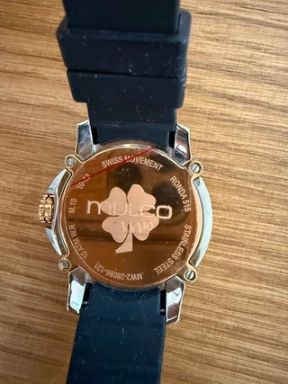Reloj Mulco Mwatch Lady Lugs Oro Negro