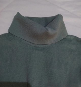 Jersey cuello alto mujer