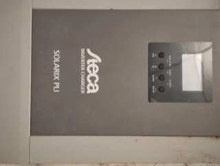 Placas solares, inversor y baterias