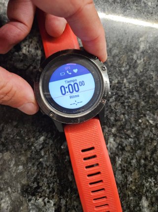 Garmin Fenix 5x Rojo