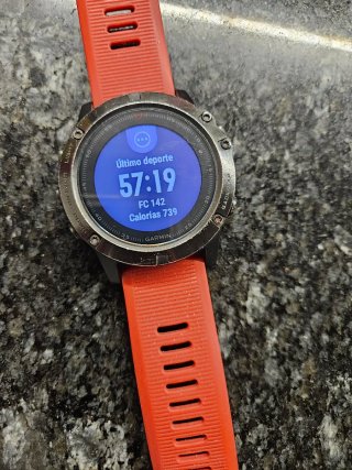Garmin Fenix 5x Rojo