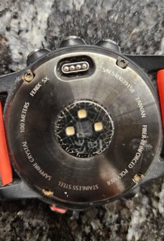 Garmin Fenix 5x Rojo