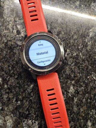 Garmin Fenix 5x Rojo