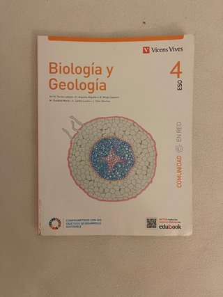 Biología y Geología 4o de ESO - Vicens Vives