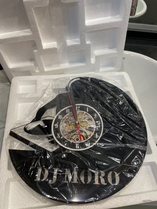 Reloj Disco Vinilo DJ