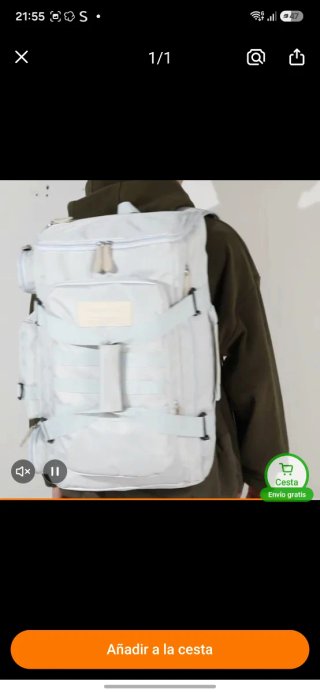Bolso de viaje mochila TEMU