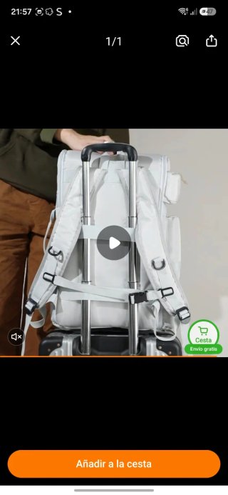 Bolso de viaje mochila TEMU