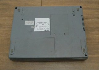 Portátil retro Toshiba 110CS/810 para peças