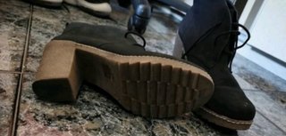 Botines de tacón negros