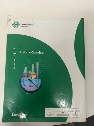 Fisica y quimica 1 de bachillerato
