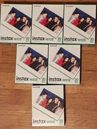 6 Cajas Fujifilm Instax Wide