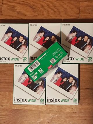 6 Cajas Fujifilm Instax Wide