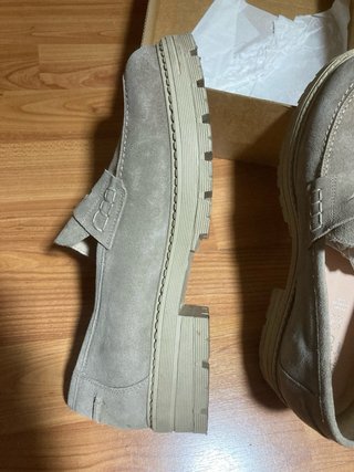 Mocasines Beige