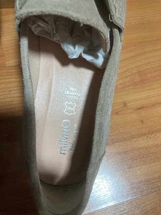Mocasines Beige