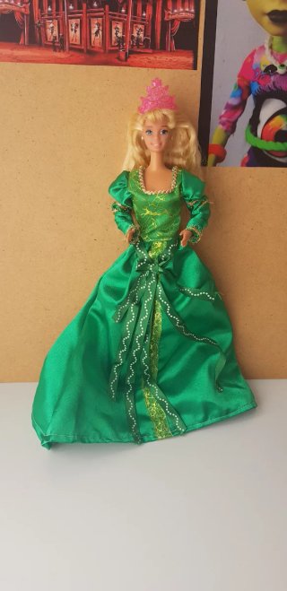 Barbie con Carroza y Caballo Blanco