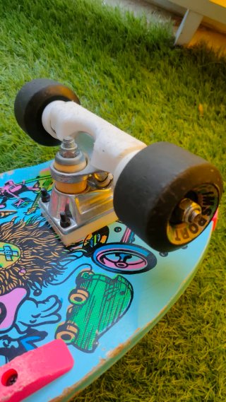 OLD SCHOOL SKATEBOARD VINTAGE MONOPATIN GROSSO